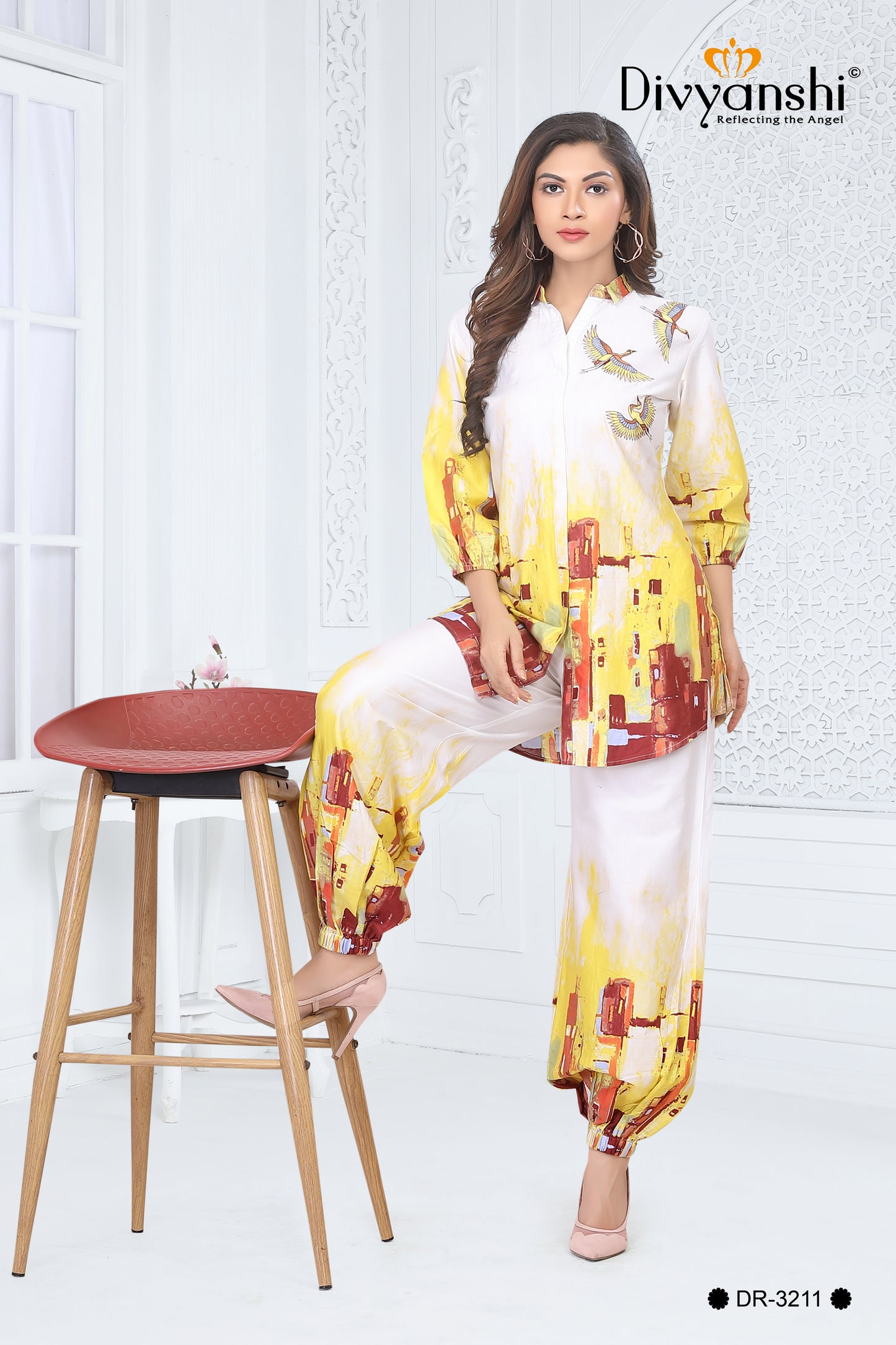 Digital Printed Co-ord Set (DR3211)