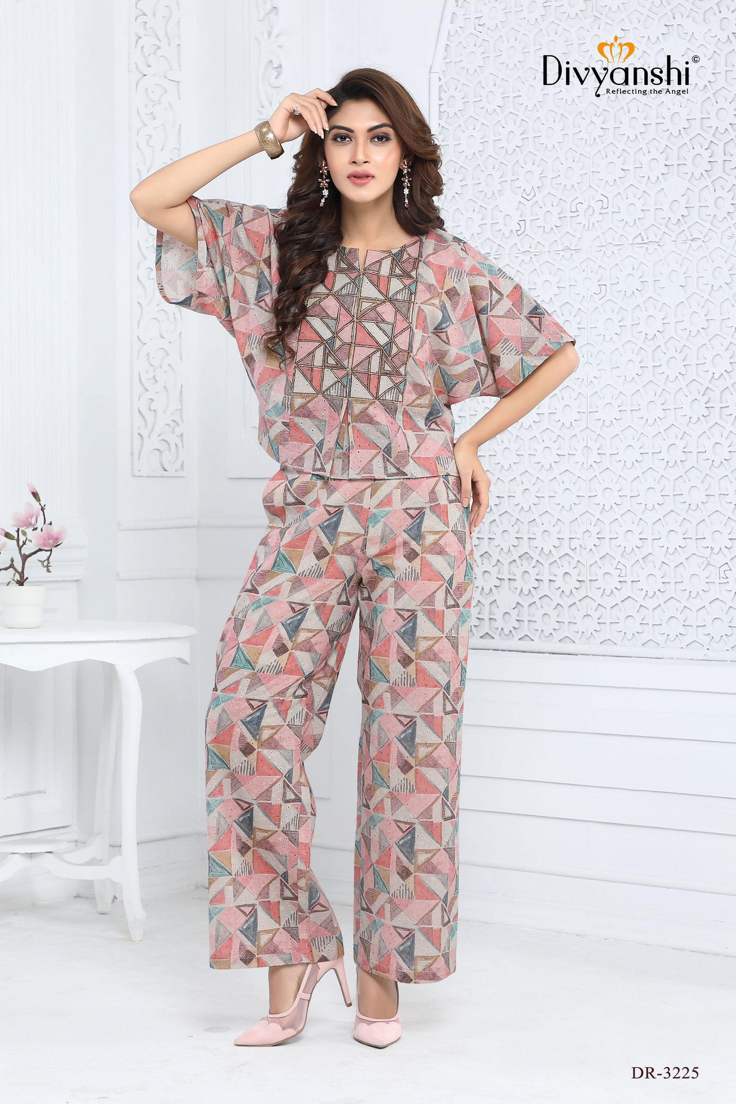 PREMIUM DESIGNER CO-ORD SET (DR3225)