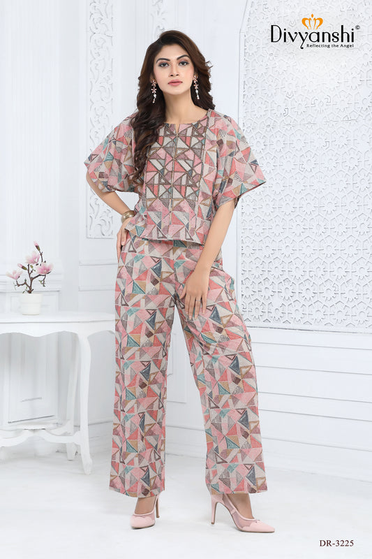 PREMIUM DESIGNER CO-ORD SET (DR3225)