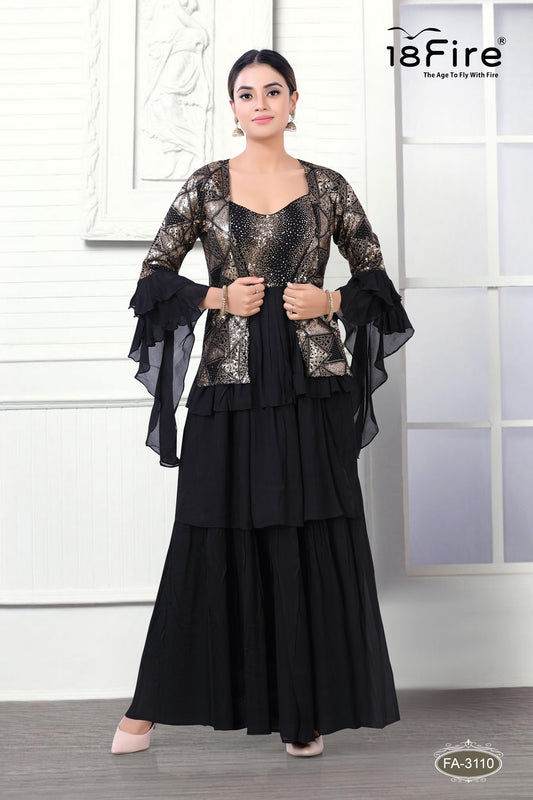 Designer Set Paired with Matching Jacket to complete the look