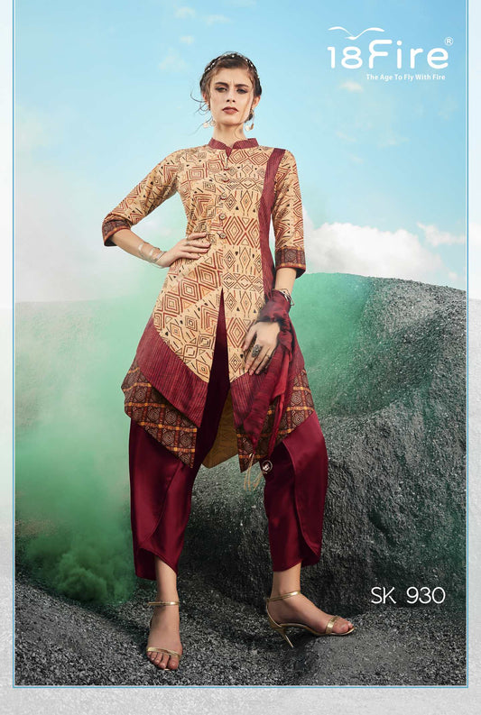 Exclusive Indo Western Style Designer Outfit Set